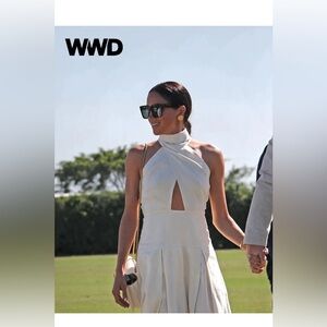 Heidi Merrick Santa Barbara Black Sunglasses ASO Meghan Markle